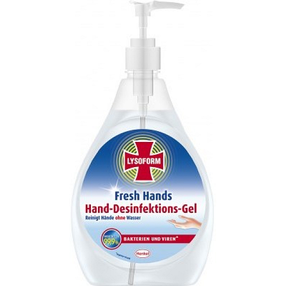 Lysoform Fresh Hand Desinfektionsmittel Handgelspender 480 ml