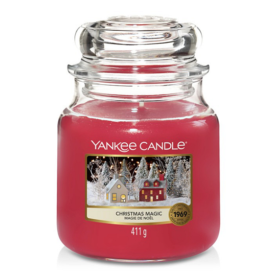 Yankee Candle Christmas Magic Classic mittleres Glas 411 g