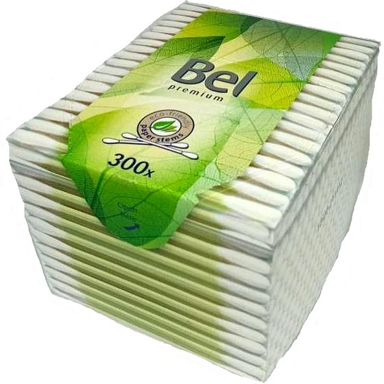 Bel Premium Aloe Vera und Provitamin B5 Wattestäbchen Box mit 300 Stück