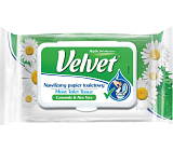 Velvet Kamille & Aloe Vera feuchtes Toilettenpapier, 42 Stück