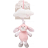 First Play Plüschtier spielt einziehbares rosa Häschen 34 x 15 cm