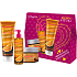 Dermacol Aroma Ritual Belgisches Schokoladen-Duschgel 250 ml + Flüssigseife 250 ml + Körperpeeling 200 ml, Kosmetikset