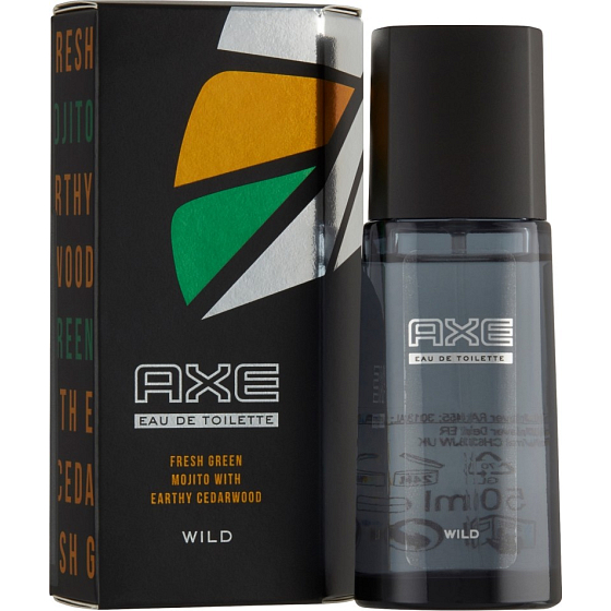 Axe Wild Mojito & Zedernholz Eau de Toilette für Männer 50 ml