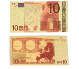 Talisman Gold Kunststoff-Banknote 10 EUR