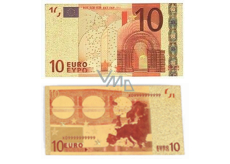 Talisman Gold Kunststoff-Banknote 10 EUR