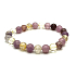 Kakoxen Gummiarmband, Natursteinkugel 8 mm / 16 - 17 cm