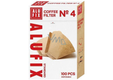 Alufix Kaffeefilter Kaffeefilter 4 Größen 100 Stück