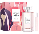 Lanvin Les Fleurs Water Lily Eau de Toilette 50 ml + Eau de Toilette Miniatur 7,5 ml, Geschenkset für Frauen