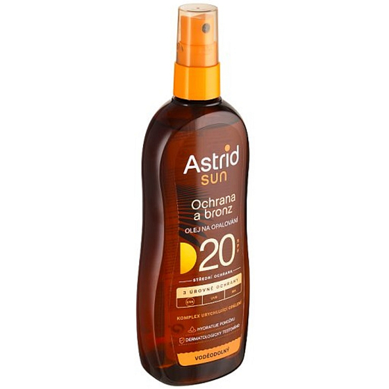 Astrid Sun OF20 Sonnenschutzöl-Spray 200 ml
