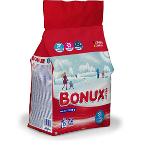 Bonux Waschmittel White Polar Ice Fresh, 4,68 kg, 72 Waschungen