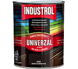 Industrol S2013 Universell Glanzoberfläche Farbe für Metall und Holz, 2880 Kastanienbraun, 600 ml