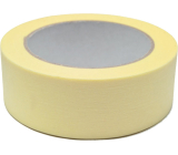 Mako Basic Klebeband Abdeckband glatt, 3 Tage, bis 60 °C, 38 mm × 50 m