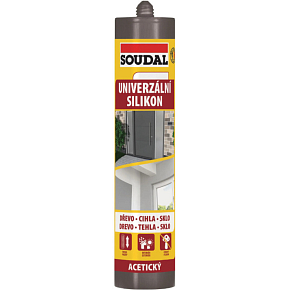 Soudal universelles Silikon, grau, 280 ml