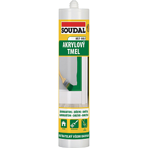 Soudal Acryl Dichtmasse, überstreichbar, weiß, 300 ml