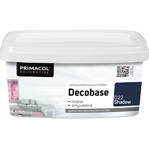 Primacol Decorative Decobase waschbare Malerei Farbe, D22 Shadow, 1 l