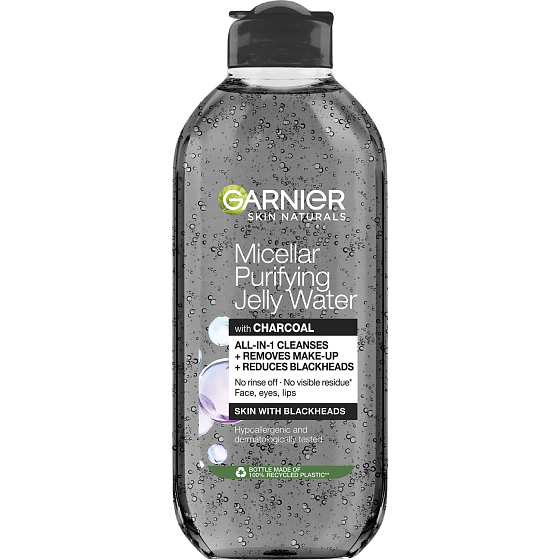Garnier Pure Active Gelige Mizellenwasser mit Aktivkohle, 400 ml
