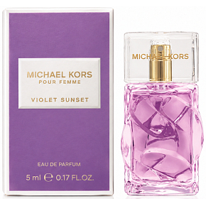 Michael Kors Pour Femme Violet Sunset mini Parfümwasser für Frauen 5 ml Michael Kors Pour Femme Violet Sunset mini Parfümwasser für Frauen 5 ml