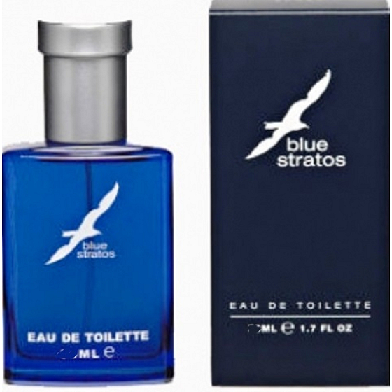 Blaue Stratos Eau de Toilette für Männer 50 ml