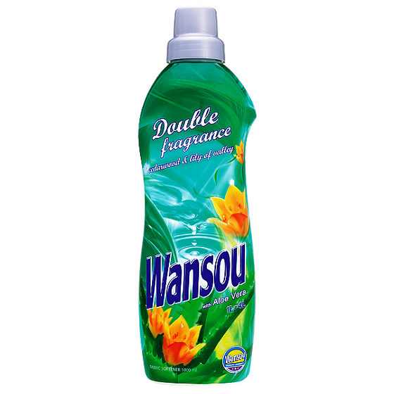 Wansou Double Fragrance Aloe Vera Weichspüler konzentriert 2 l = 8 l