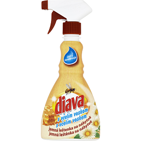 Diava mit Bienenwachs, zur Reinigung und Politur von Möbeln, konserviert, 300 ml