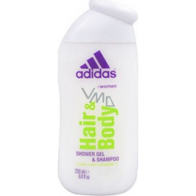 Adidas Duschgel für Körper und Haare für Frauen 250 ml