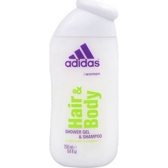Adidas Duschgel für Körper und Haare für Frauen 250 ml