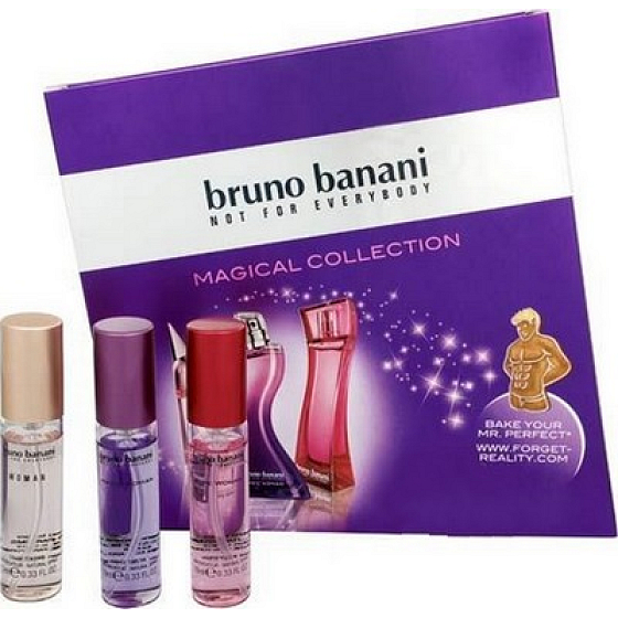 Bruno Banani Magische Sammlung zum Mitnehmen Eau de Toilette für Frauen 3 x 10 ml
