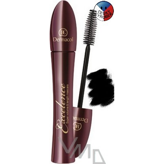 Dermacol Excellence Super Volumen & Länge Mascara-Farbton schwarz 7,5 ml