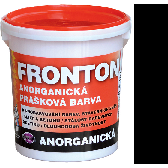Fronton Anorganische Pulverlacke Schwarz für den Außen- und Innenbereich 800 g