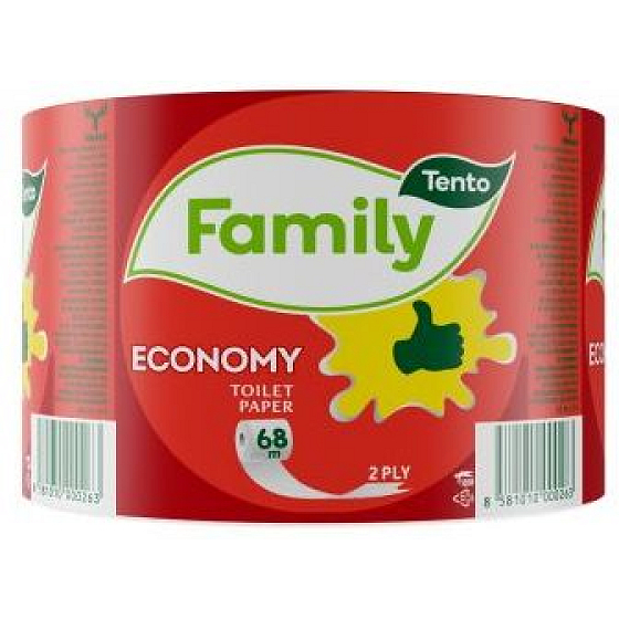Dieses Family Economy Toilettenpapier 2-lagig 68 m 1 Stück