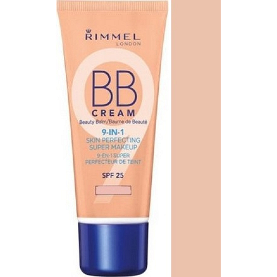 Rimmel London Schönheitsbalsam 9in1 SPF25 BB Cream 01 Light 30 ml