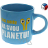 Nekupto Geschenke mit Humor Ich möchte zurück zu meinem Planeten! Becher 0,4 l 1 Stück
