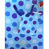 Nekupto Geschenk Papiertüte 14 x 11 x 6,5 cm Blau 1 Stück 152 40