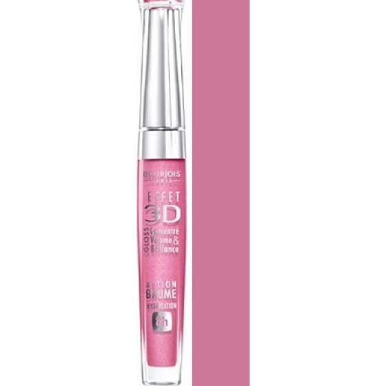Bourjois 3D Effet Gloss Lipgloss 04 Rosenpolemik 5,7 ml