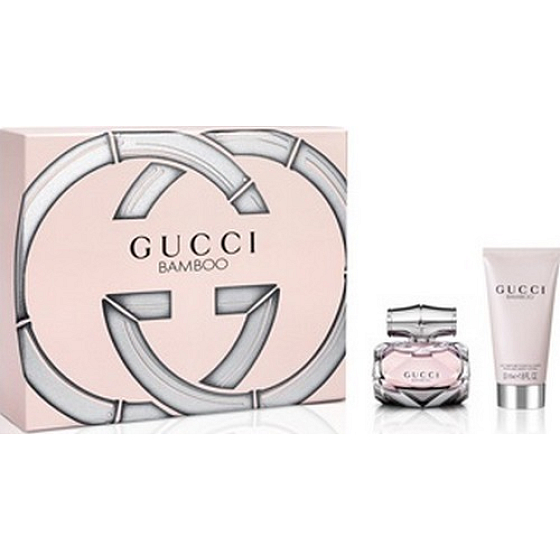 Gucci Bambus parfümiertes Wasser 50 ml + Körperlotion 100 ml, Geschenkset