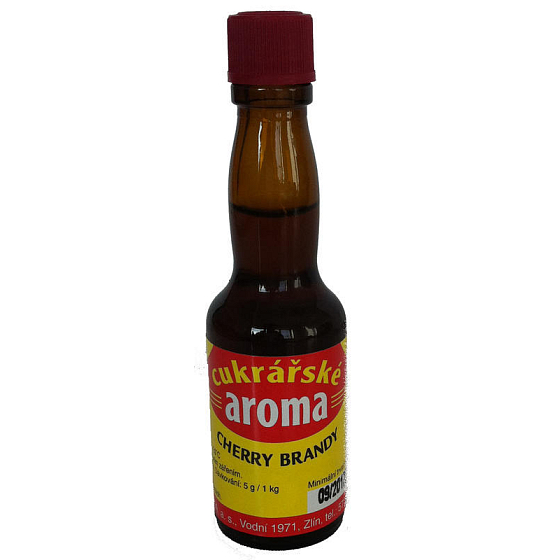 Aroma Cherry Brandy Alkoholisches Aroma für Gebäck, Getränke, Eis und Süßwaren 20 ml