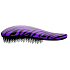 Dtangler Detangling Brush Brush zum einfachen Kämmen von Haaren 18,5 cm lila-schwarz