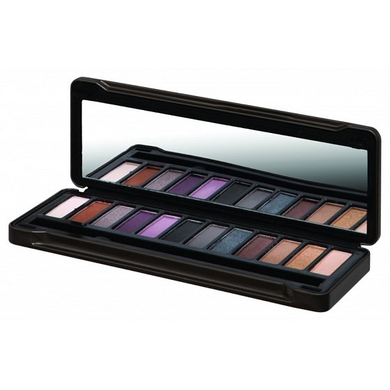 Technic Fashionista kosmetische Lidschatten-Palette 12 x 1,1 g