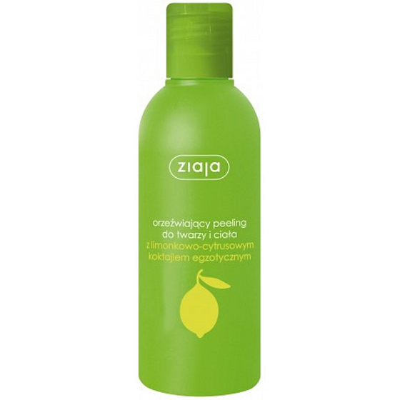 Ziaja Citrus Cocktail Peeling für Gesicht und Körper 200 ml
