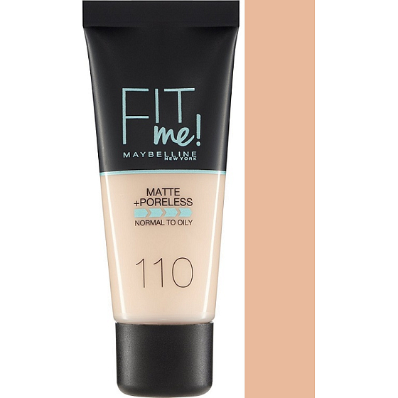 Maybelline Fit Me Matt & Poreless Foundation 110 Porzellan 30 ml