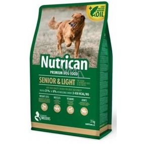 Nutrican Senior / Light Komplettfutter für ältere Hunde und Hunde mit 3 kg Übergewicht