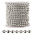 Silber Kunststoffkette, dekorativ 3 m