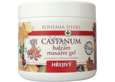 Böhmen Geschenke Castanum Rosskastanienextrakt wärmendes Massagegel 600 ml