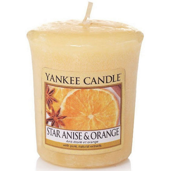 Yankee Candle Sternanis & Orange - Anis & Orange Votivkerze 49 g