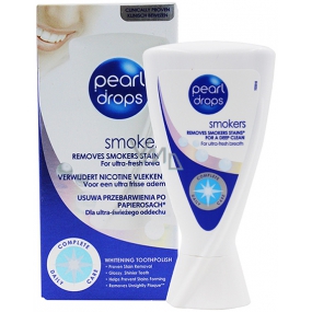 Pearl Drops Smokers Whitening Zahnpasta für Raucher, effektive Entfernung von Flecken durch Nikotin 50 ml