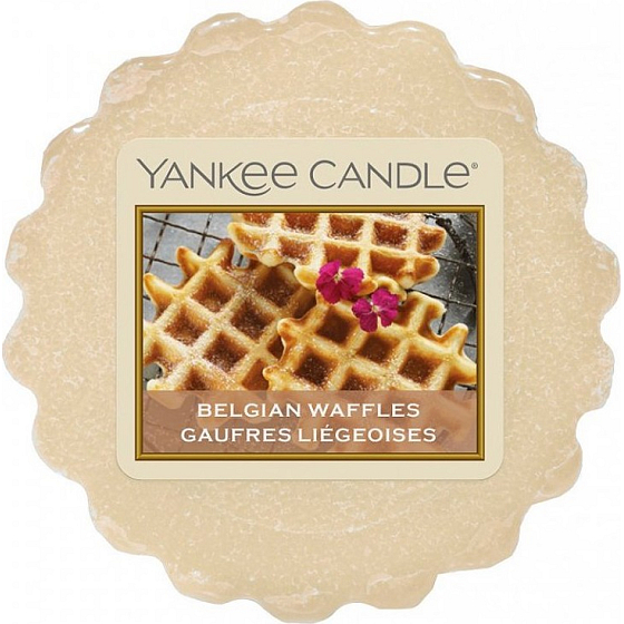 Yankee Candle Belgian Waffles - Belgische Waffeln Duftwachs für Aromalampe 22 g