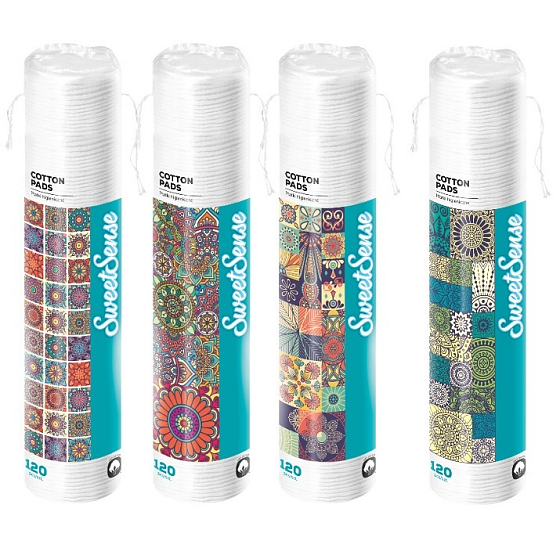 Sweet Sense Make-up entfernt 120 Stück