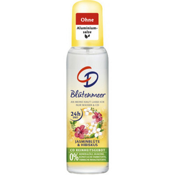 CD Jasmin und Hibiskus Körperdeodorant im Glas für Frauen 75 ml