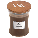 WoodWick Humidor - Zigarrenetui-Duftkerze mit Holzdocht und Deckelglas Medium 275 g