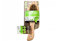 Donegal Nature Gif Eco Haarbürste Holz Naturborsten 22 cm, Durchmesser 6,3 cm Igly